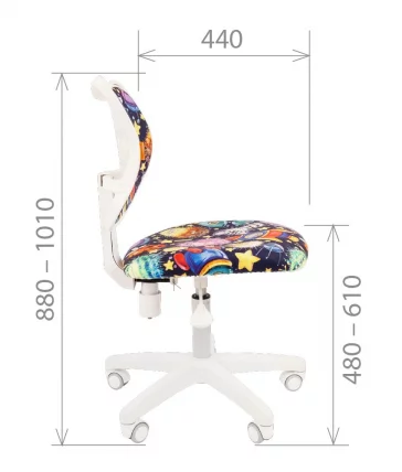 Детское кресло CHAIRMAN KIDS 102 НЛО_2