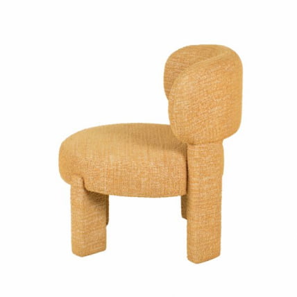 Кресло лаунж Fani горчичный_4