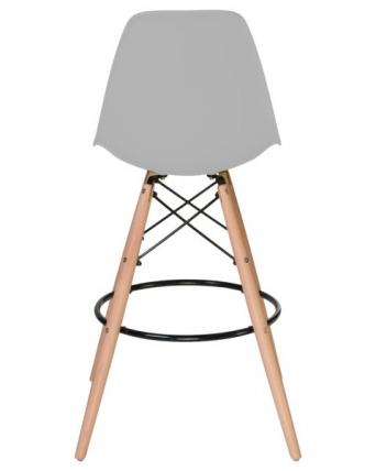Стул барный DOBRIN DSW BAR (ножки светлый бук, цвет сиденья светло-серый (GR-01)) 2 шт_5