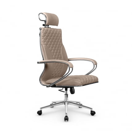 Кресло руководителя Metta L 2c 44C/K116 Infinity Easy Clean (MPES) Комплект 9 Темно-бежевое_1