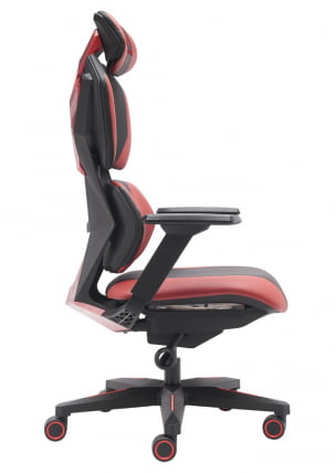 Кресло геймерское Everprof Tiger Экокожа Красный_1