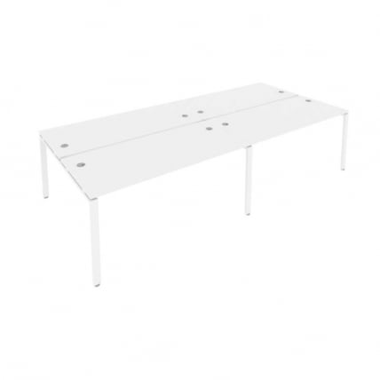 Рабочая станция на 4 раб.места Metal System Б.СМ-4.4 Белый_0