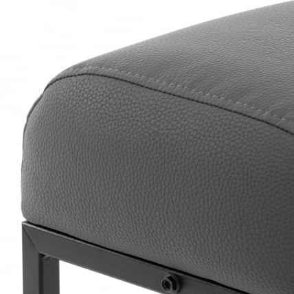 Пуф Charli Lux/Чарли Люкс экокожа , Sharp Графит_2