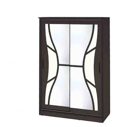 Шкаф-купе Верона 1400 Венге/Дуб молочный_0