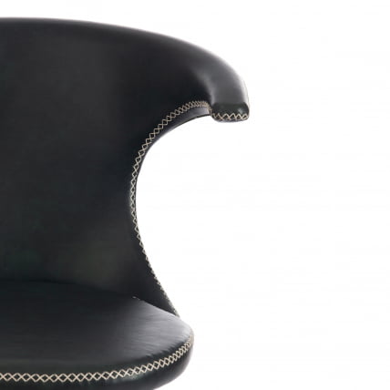 Стул FLAIR (mod. 9020) / 1 шт. в упаковке экокожа/металл, 60 х 56 х 78 см , зеленый 14/черный_5