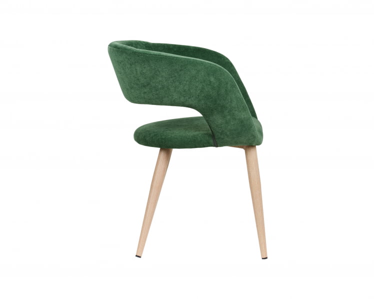 Кресло Hugs зеленый/нат.дуб_3