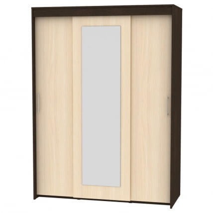 Шкаф-купе T-3-198х145х60-M(Венге-ДМ-6)_0