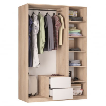 Шкаф распашный R-198х135х60-2-PO(ЯАТ)_1