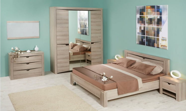 Спальный гарнитур Гарда Композиция 1_0