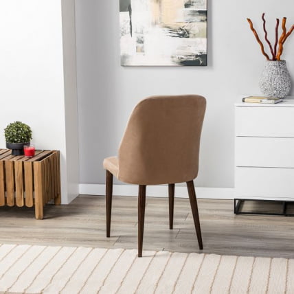 Стул Alen Diag beige/т. орех_10