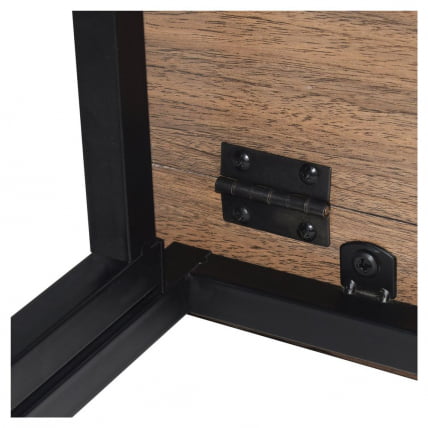 Стол на металлокаркасе BRABIX LOFT CD-001 Мореный дуб_4