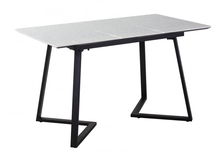 Стол Роналдо раздвиж. 120-160 Мрамор бьянко_0