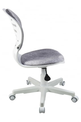 Кресло 1139 FW PL White велюр Bliss 09 аметист_2