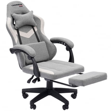 Кресло для геймеров CHAIRMAN GAME CH26 Серый-бежевый_1