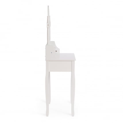 Туалетный столик с зеркалом и табуретом Secret De Maison GAUDE (mod. TT-DT003) МДФ+Павловния, 75*40*145, Белый (White)_3