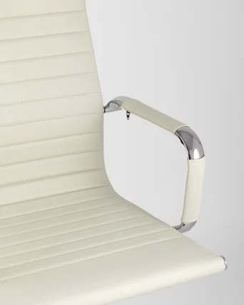Кресло руководителя TopChairs City Бежевое_8