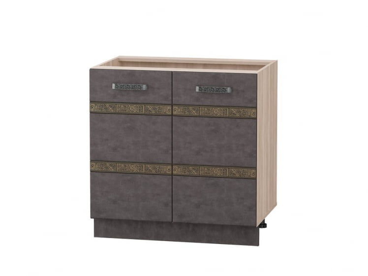 Стол Бруклин 101.60 Дуб Кронберг/Лагода/Антрацит_0