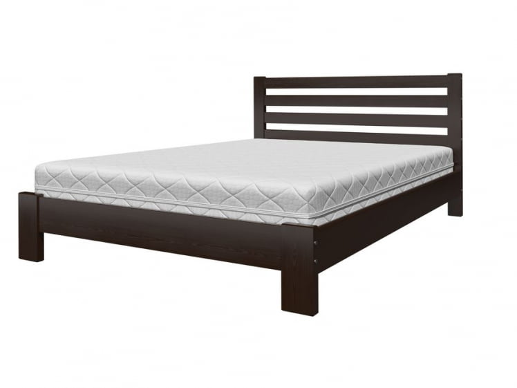 Кровать из массива Вероника 200х160 Орех темный_0