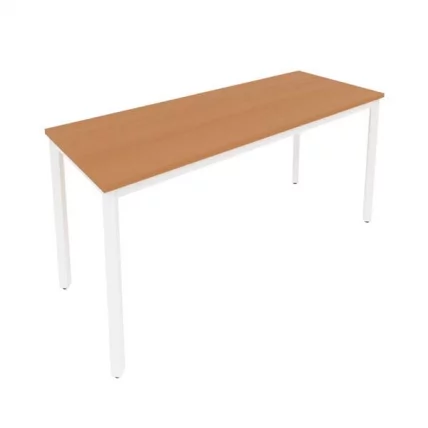 Стол письменный на металлокаркасе SLIM SYSTEM С.СП-6.1 Груша-Белый_0