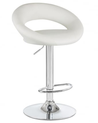 Стул барный DOBRIN MIRA (белый) 2 шт_1