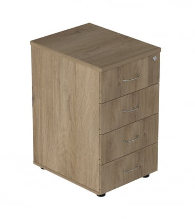 Тумба приставная с замком Р.Т-4.1 ЗЦ Дуб Кронберг_0