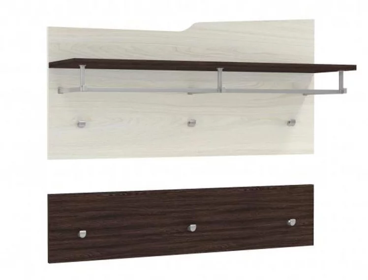 Вешалка Лючия 33.24 Ясень анкор светлый Венге_0