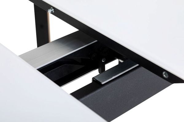 Стол раскладной Combi Glass 140-180 Automatic Natur/Light matte glass_10