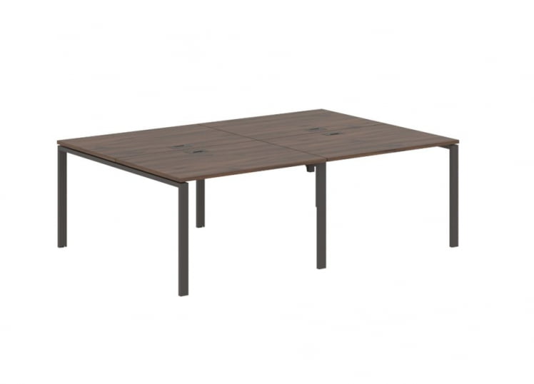 Бенч-система 4-местная EDIS EUWST 2316 Дуб Денвер темный Мокко_0