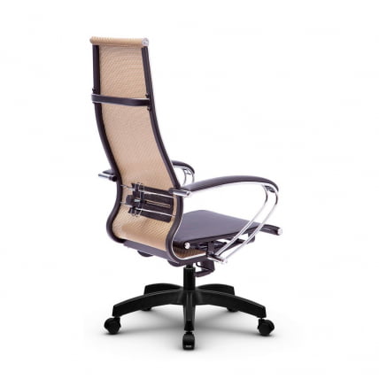 Кресло офисное МЕТТА B 1m 7/K131, Основание 17831 Комплект 1 Золотой ротанг Черное_2