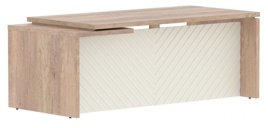 Стол руководителя правый Torr LUX TLCT 209 R Дуб Каньон Латте_0