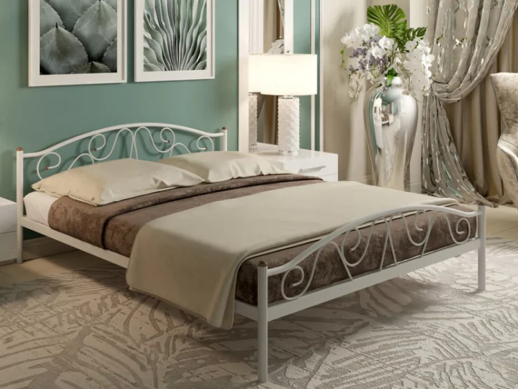 Кровать Ангелина Plus 1800х1900 Красная_1