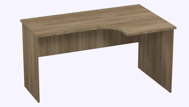 Стол компьютерный угловой Р.РС-16 (правый) Ясень темный_0