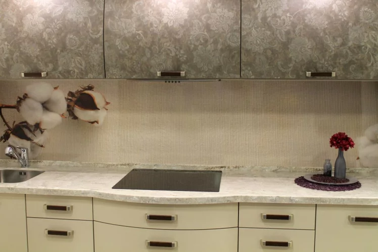 Глянцевый фартук (КОМПОЗИТ) KM 53_1