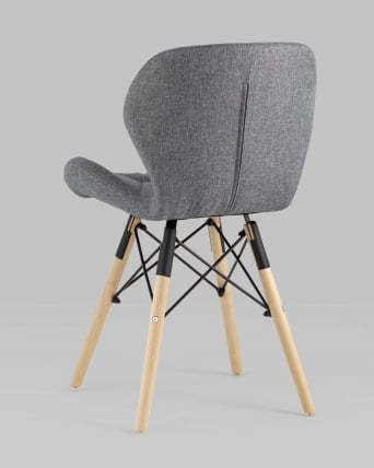Стул Бон рогожка Темно-серый_5