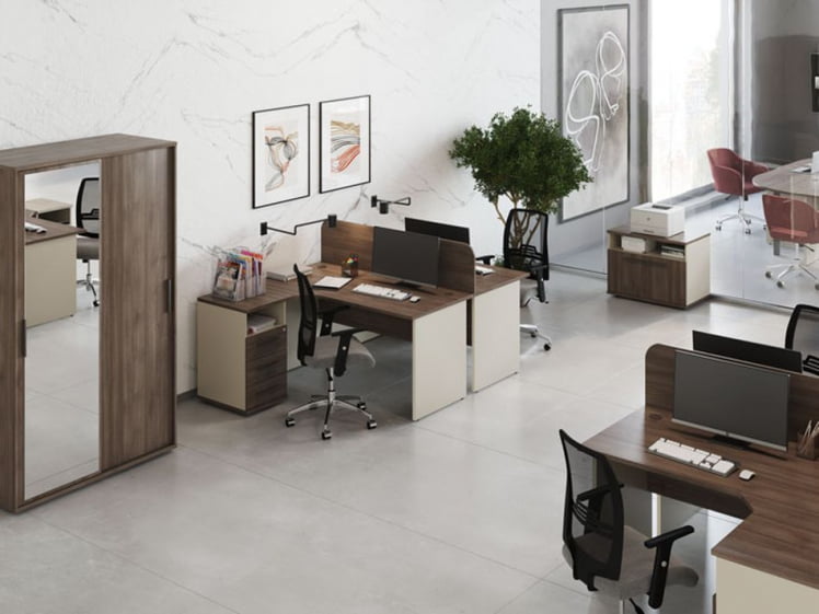 Шкаф-купе высокий New Line NLN36334733 Дуб шамони темный_1