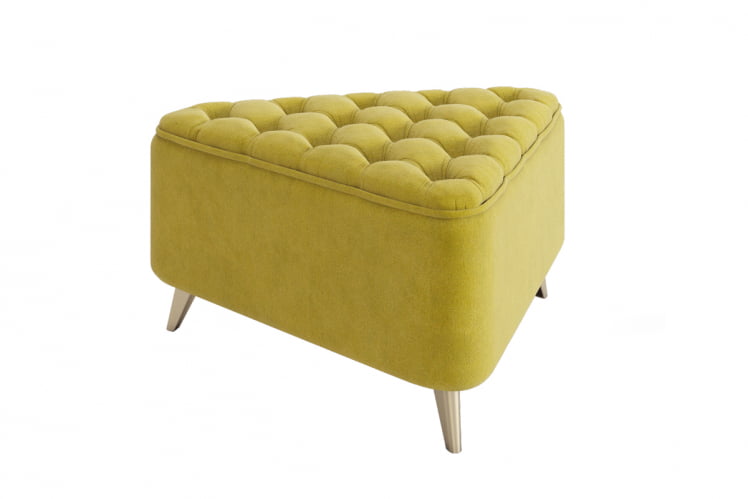 Пуф Трио 2 PM-002.2 янтарь (велюр)_0