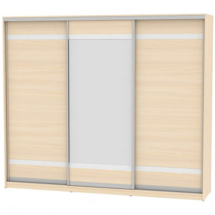 Шкаф-купе Б-220х270х60-3(ДМ-Д9Д10Д9) / B-220х270х60-3(ДМ-D9D10D9)_0