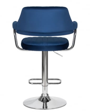 Стул барный DOBRIN CHARLY (синий велюр (MJ9-117)) 2 шт_5