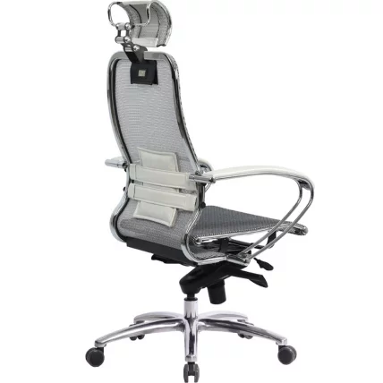 Кресло руководителя Samurai S-2.04 Белый лебедь_1