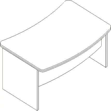 Стол для руководителя Л.Р-16 Орех_0