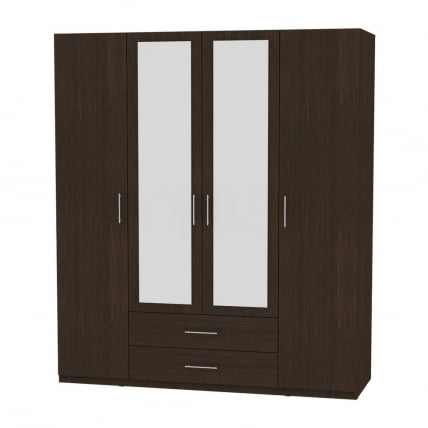 Шкаф распашный R-198х180х45-2-M(Венге)_0