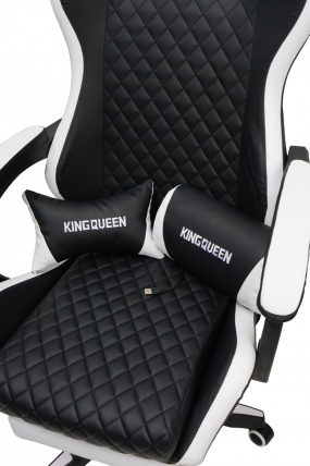 Кресло 892-1 цвет черный/белый с массажем 892-1-black-white-mass_8