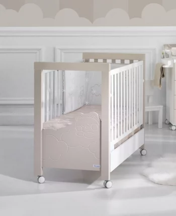 Кровать Micuna Dolce Luce Relax Plus 120x60 White/Sand_0