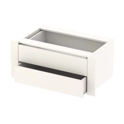 Модуль с 2 ящиками Экспресс Для ШК 1600 Белый снег_0