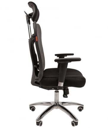 Кресло руководителя CHAIRMAN 769 Черный-серый_2