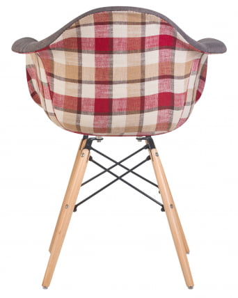 Стул обеденный DOBRIN DAW THOMAS 010 Серая ткань_4