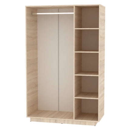 Шкаф распашный Аврора(Х24)1872х1201х540(Венге) / Аврора(H24)1872х1201х540(Венге)_1