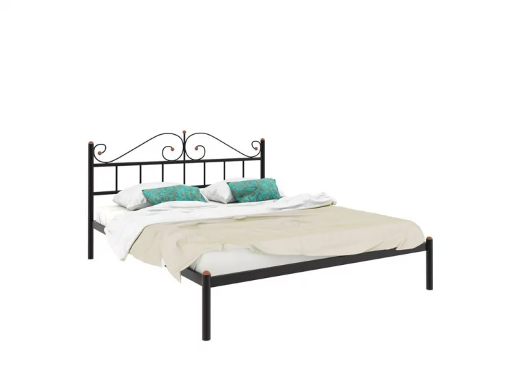 Кровать Диана 1600х2000 Синяя_0