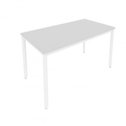 Стол письменный на металлокаркасе SLIM SYSTEM С.СП-5 Серый-Белый_0