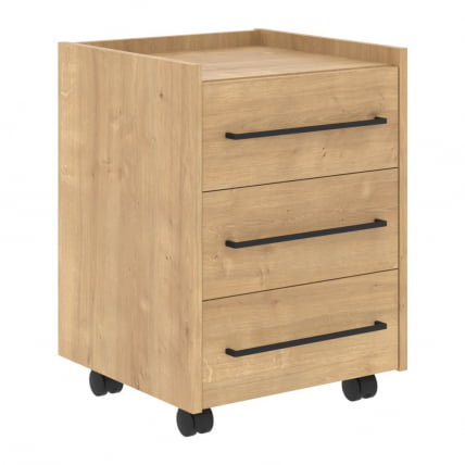 Тумба LOFTIS LMC-3D Дуб Бофорд/Черный_0